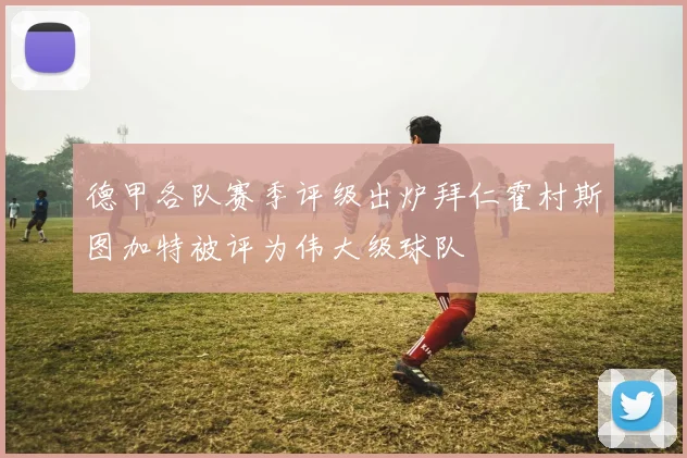 德甲各队赛季评级出炉拜仁霍村斯图加特被评为伟大级球队